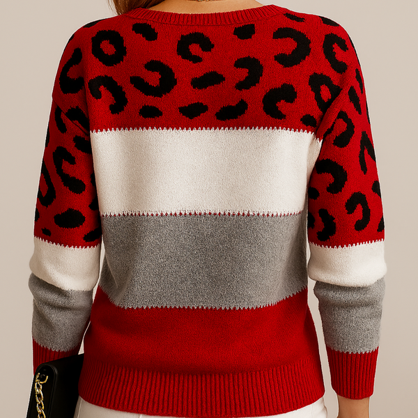 Cherry™ - Trendy Chic Patterned Sweater