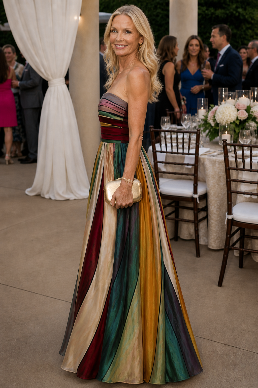 Stella & Grace™ | Chic Strapless A-Line Dress for Effortless Elegance