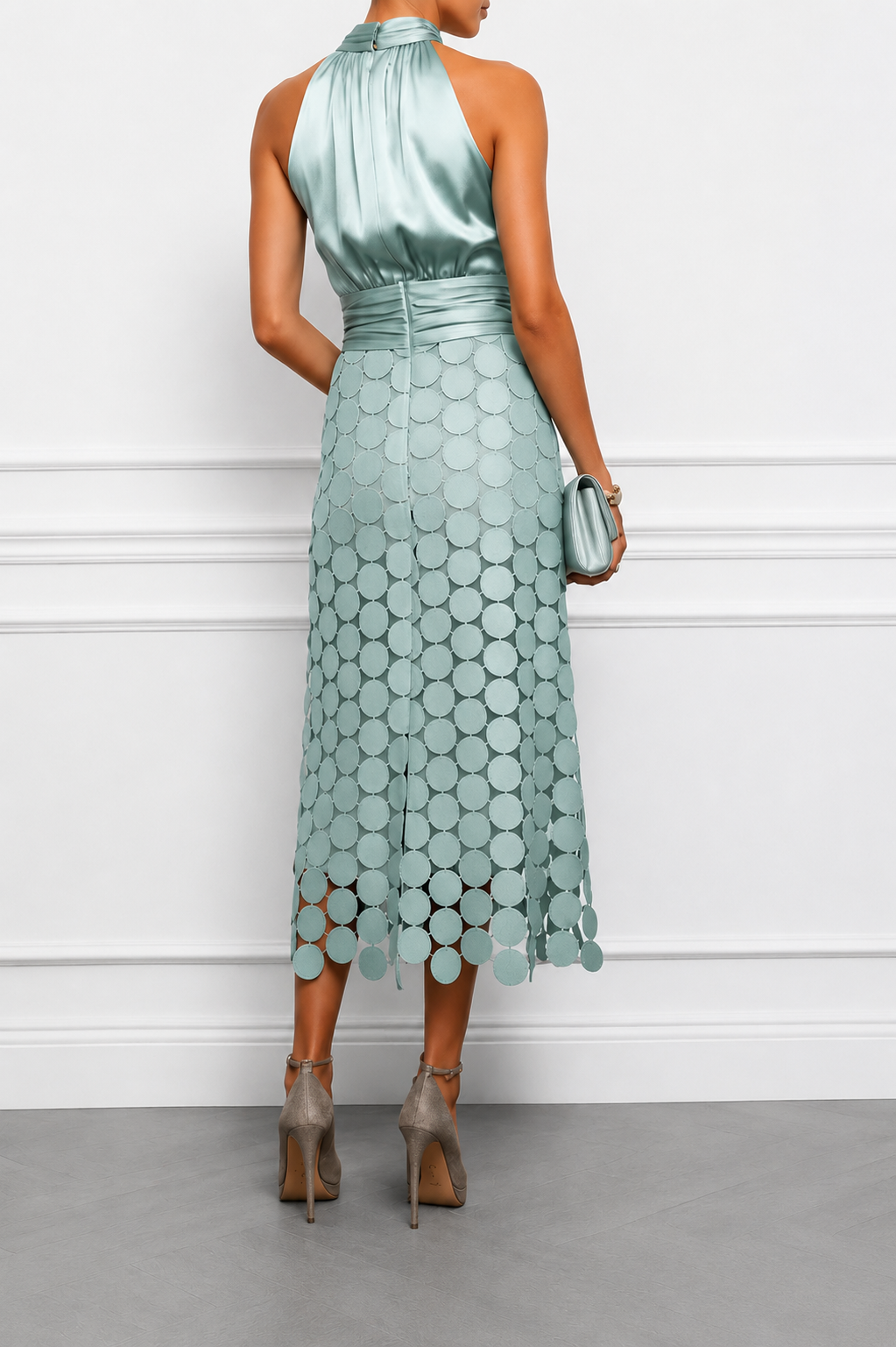 Céline | Women's Halter Midi Dress