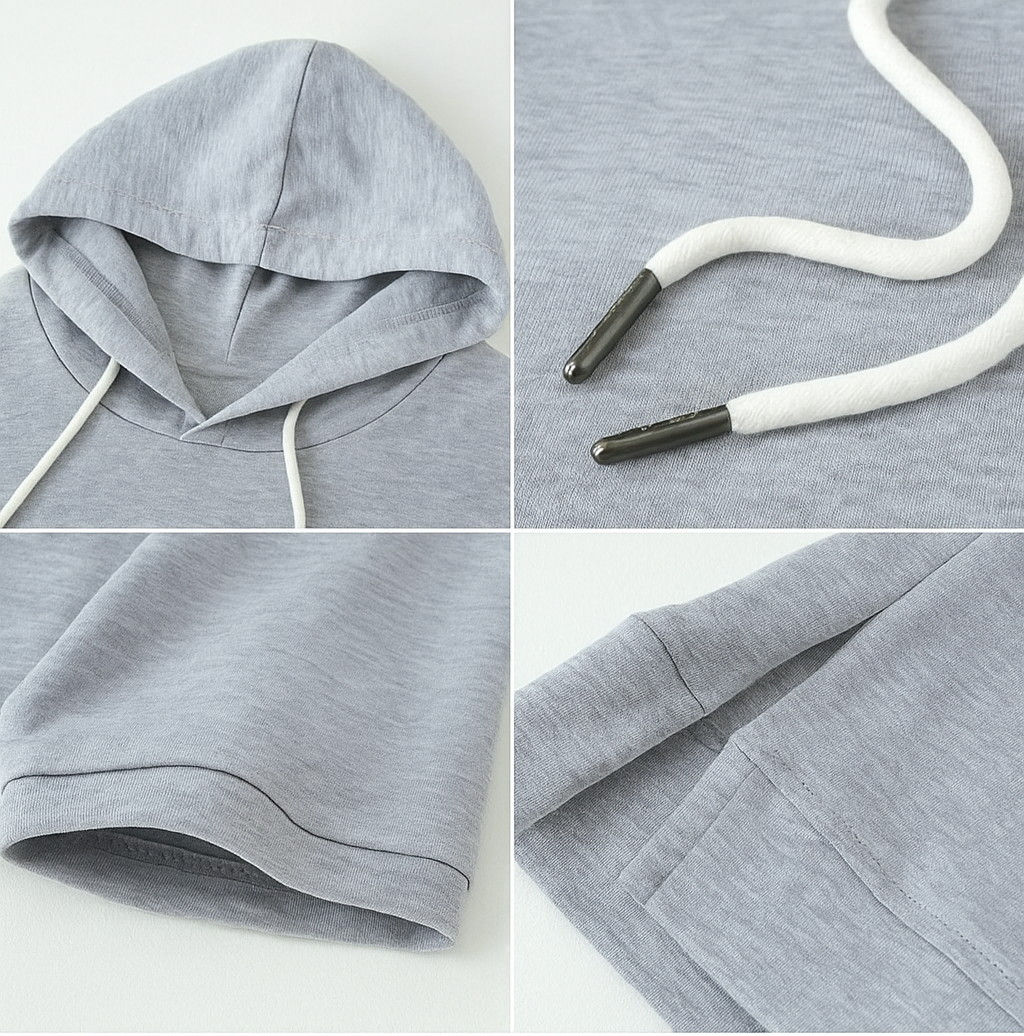 Ashley™ - Short Sleeve Hooded Pullover