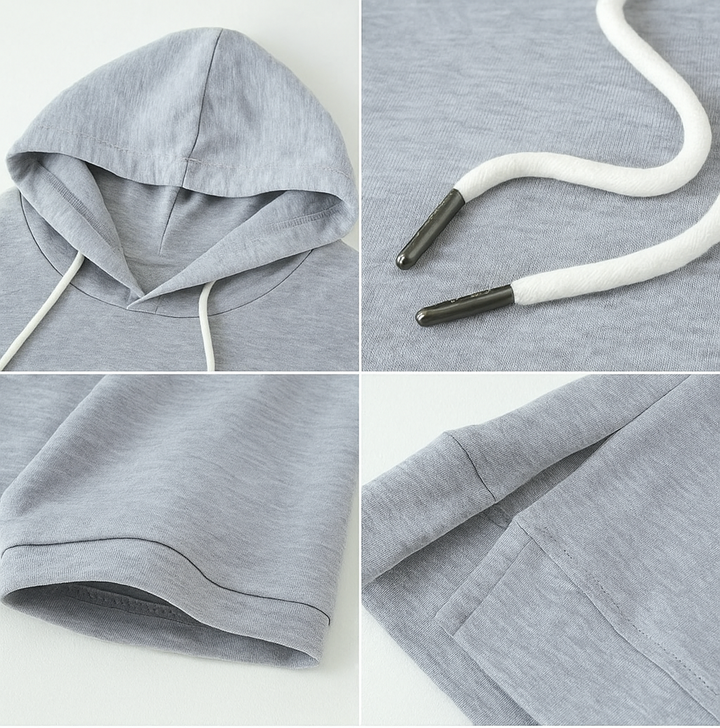Ashley™ - Short Sleeve Hooded Pullover