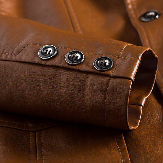 Zari™ - Elegant Leather Jacket