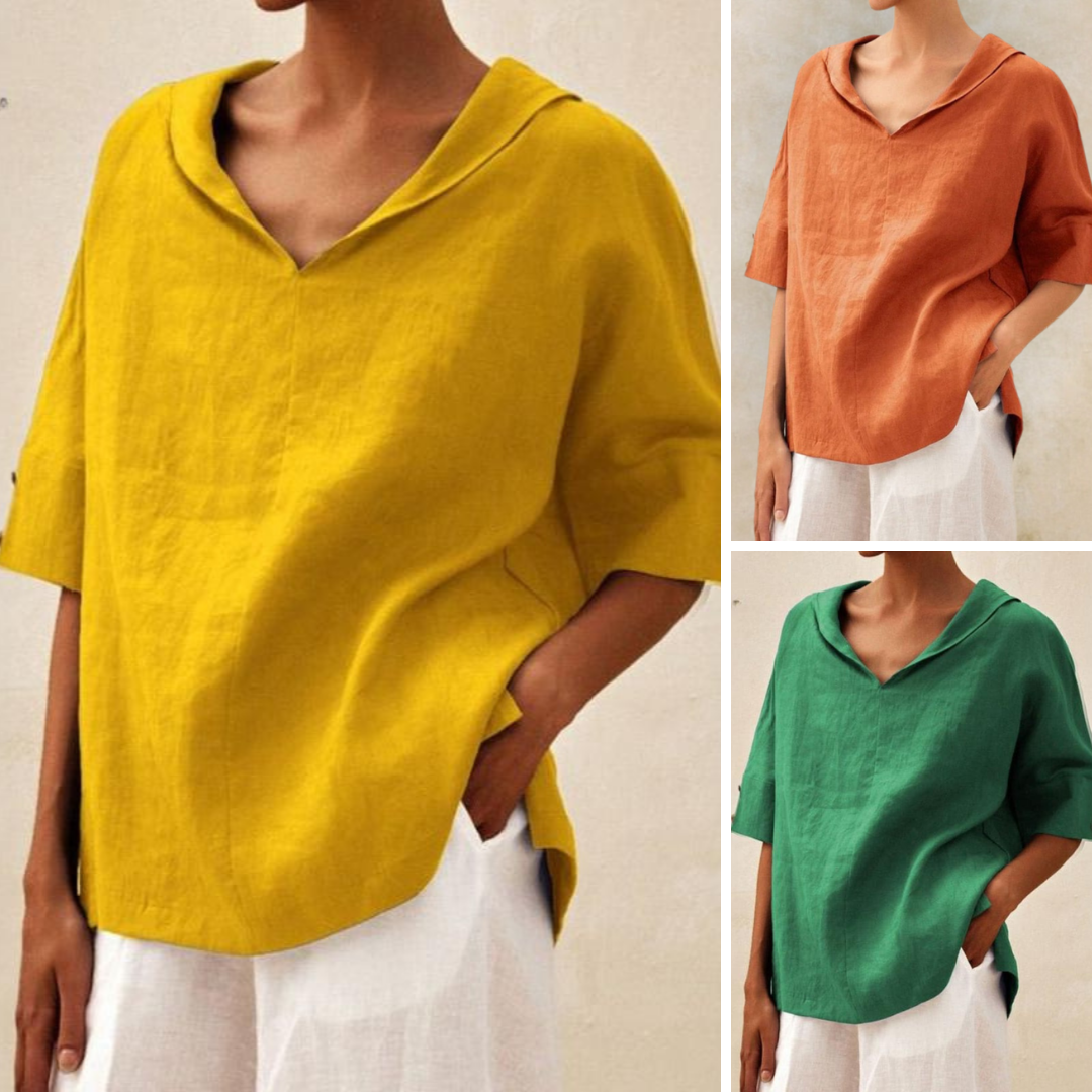 Lhinee™ | Casual Loose-Fit Blouse