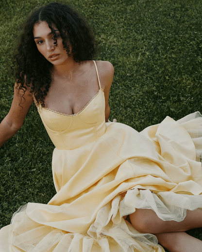 Ophira™ - Classy Corset Midi Dress