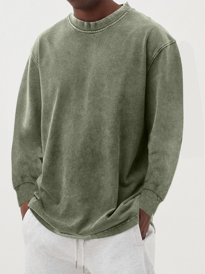 Cristiano | Men's Relaxed Modern Long Sleeve Shirt