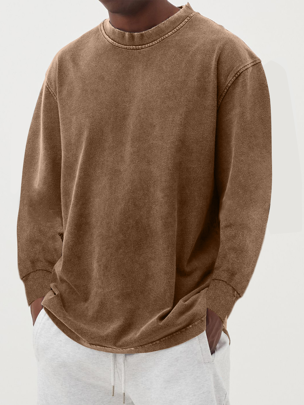 Cristiano | Men's Relaxed Modern Long Sleeve Shirt