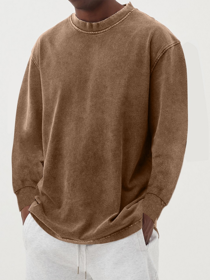 Cristiano | Men's Relaxed Modern Long Sleeve Shirt