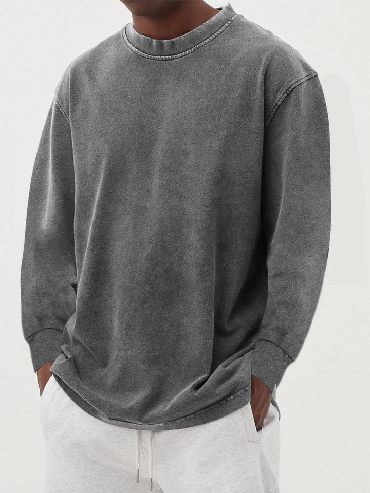 Cristiano | Men's Relaxed Modern Long Sleeve Shirt