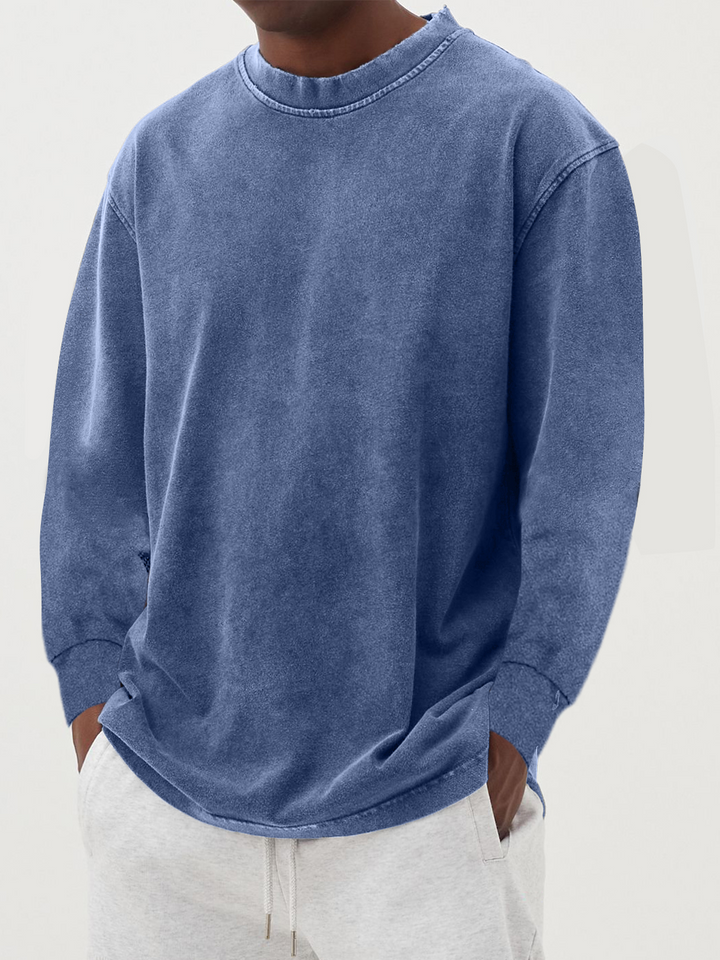 Cristiano | Men's Relaxed Modern Long Sleeve Shirt