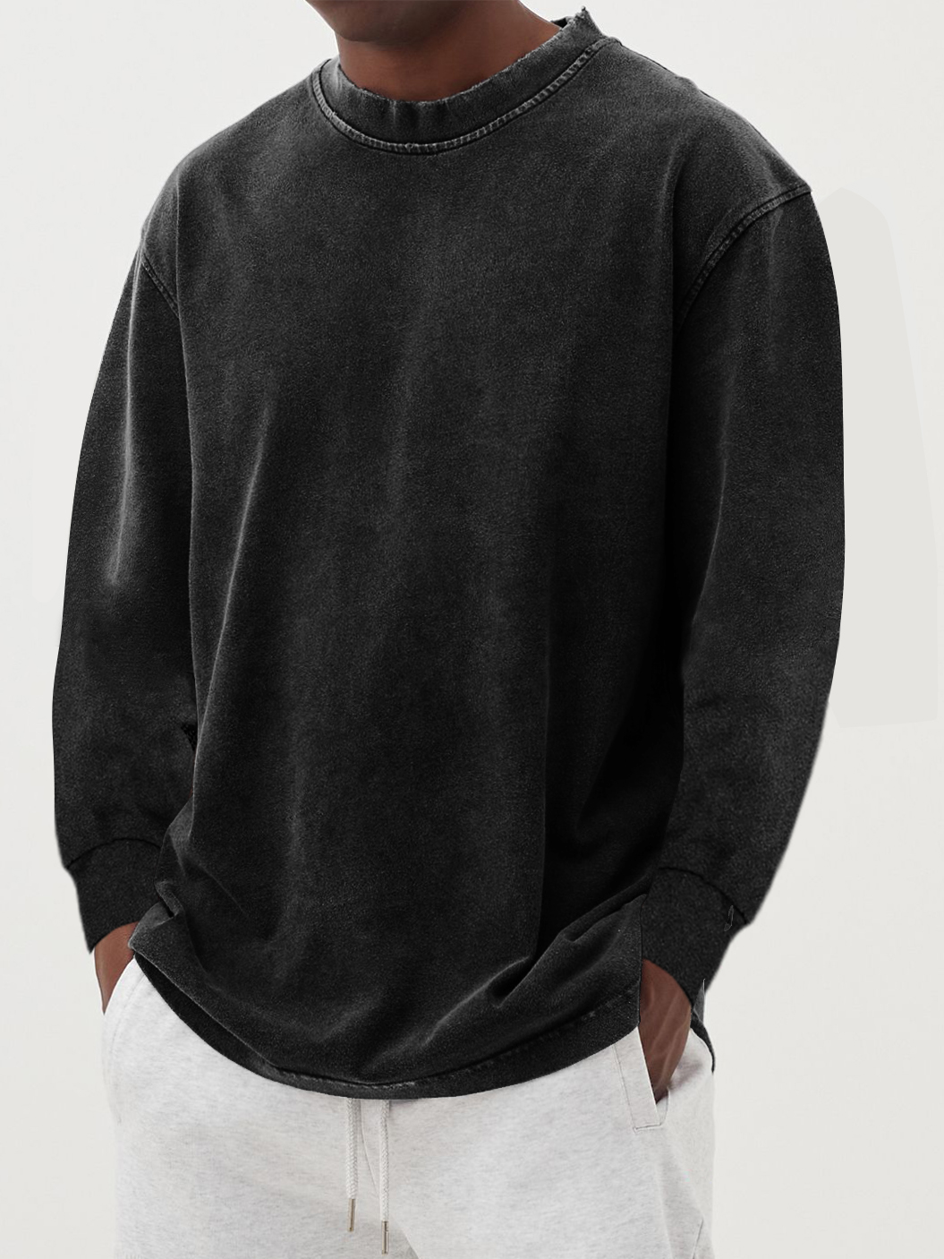 Cristiano | Men's Relaxed Modern Long Sleeve Shirt
