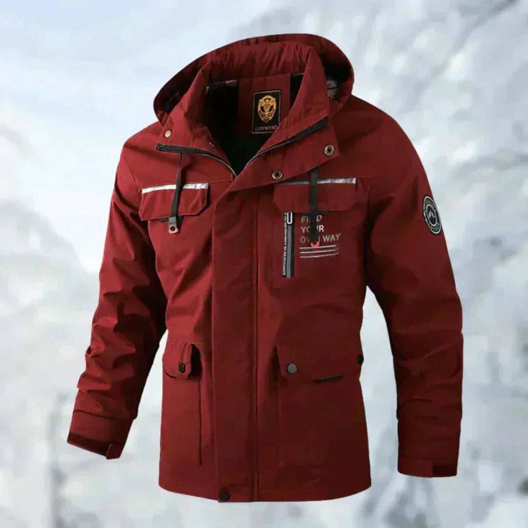 Isaac | Men's Waterproof Outdoor Jacket with Pockets