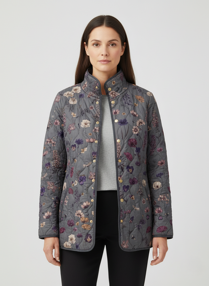 Women's Midnight Bloom Quilted Jacket