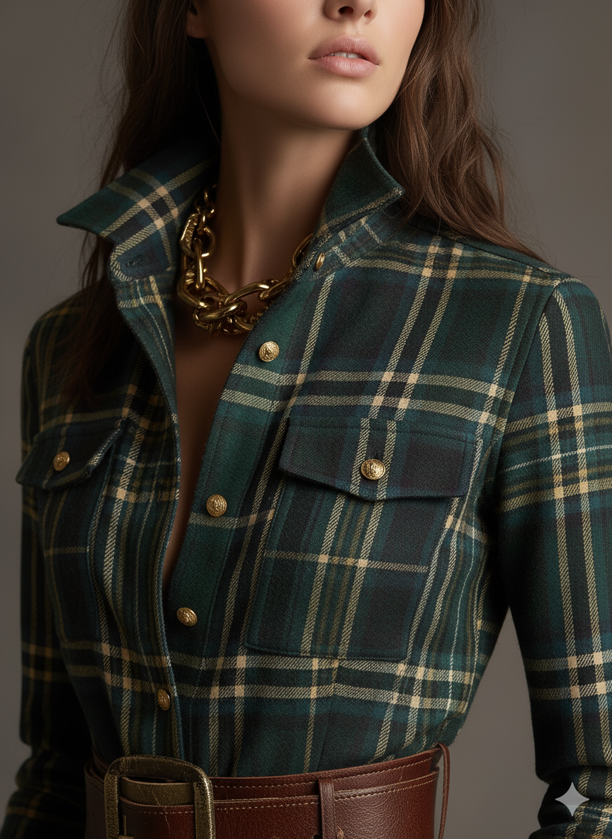 Evelyn | Women's Classic, Elegant Shirt Dress with Belt