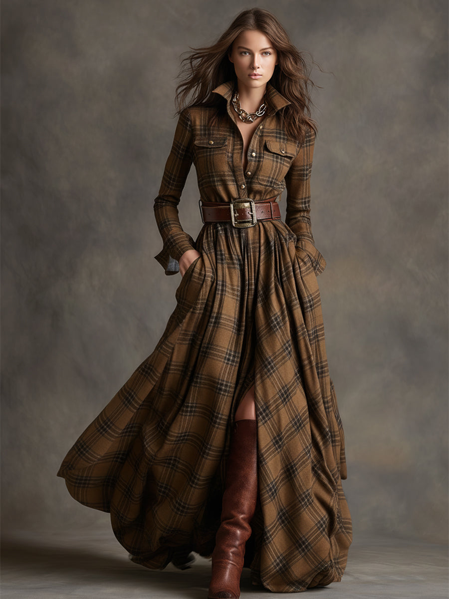 Evelyn | Women's Classic, Elegant Shirt Dress with Belt