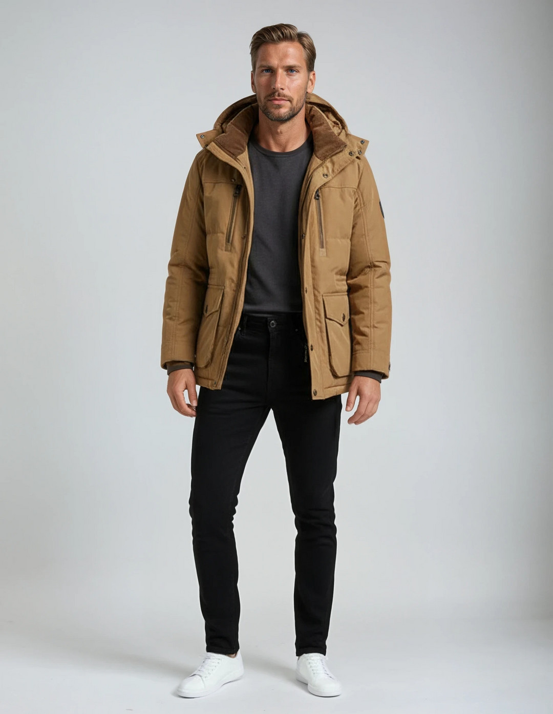 Francesco | Men's Tailored Padded Winter Jacket