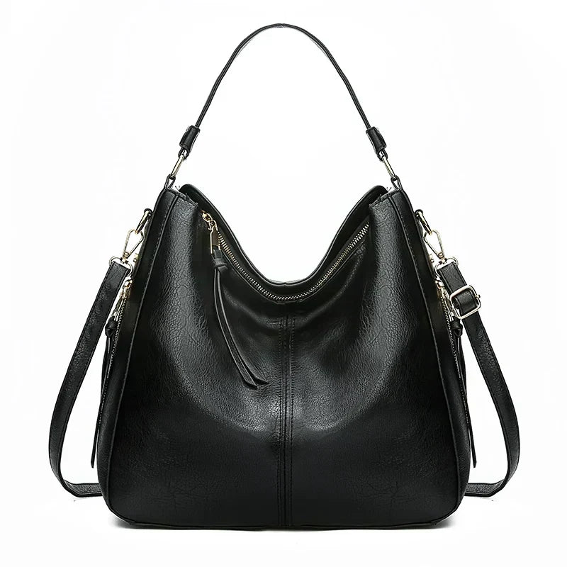 Gudborg | Elegant and Spacious Everyday Bag in Classic with Pockets
