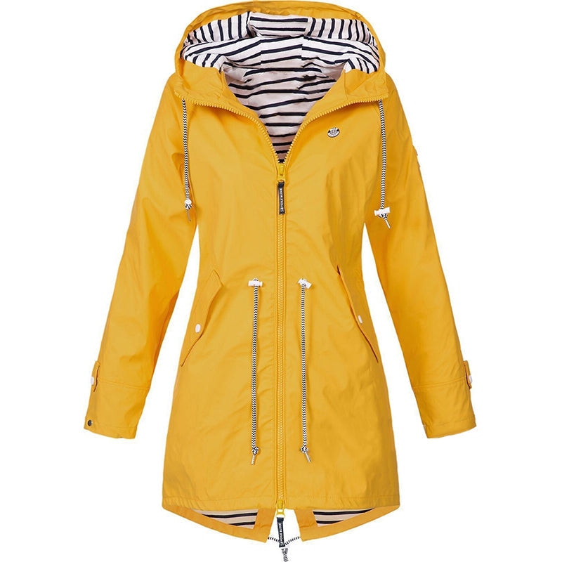 Fleur | Women's Hooded Jacket with Drawstring