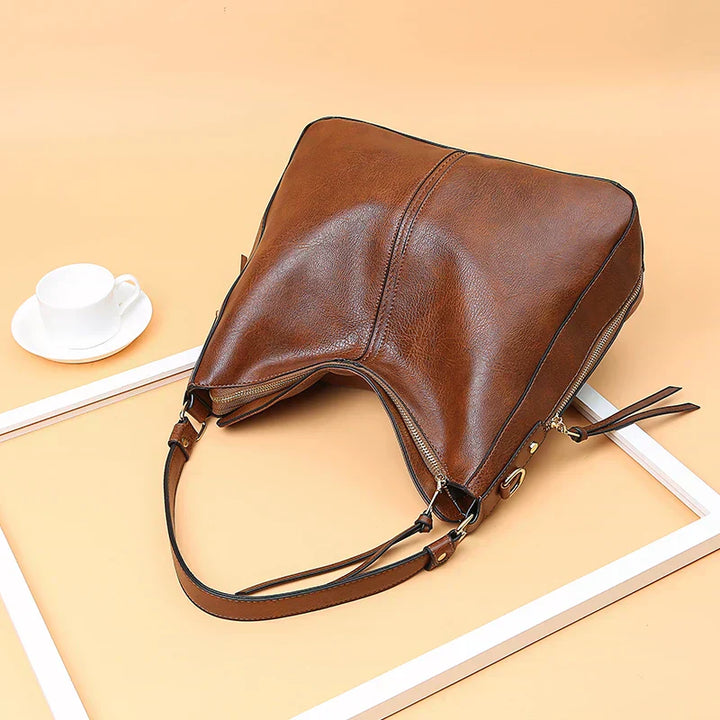 Gudborg | Elegant and Spacious Everyday Bag in Classic with Pockets