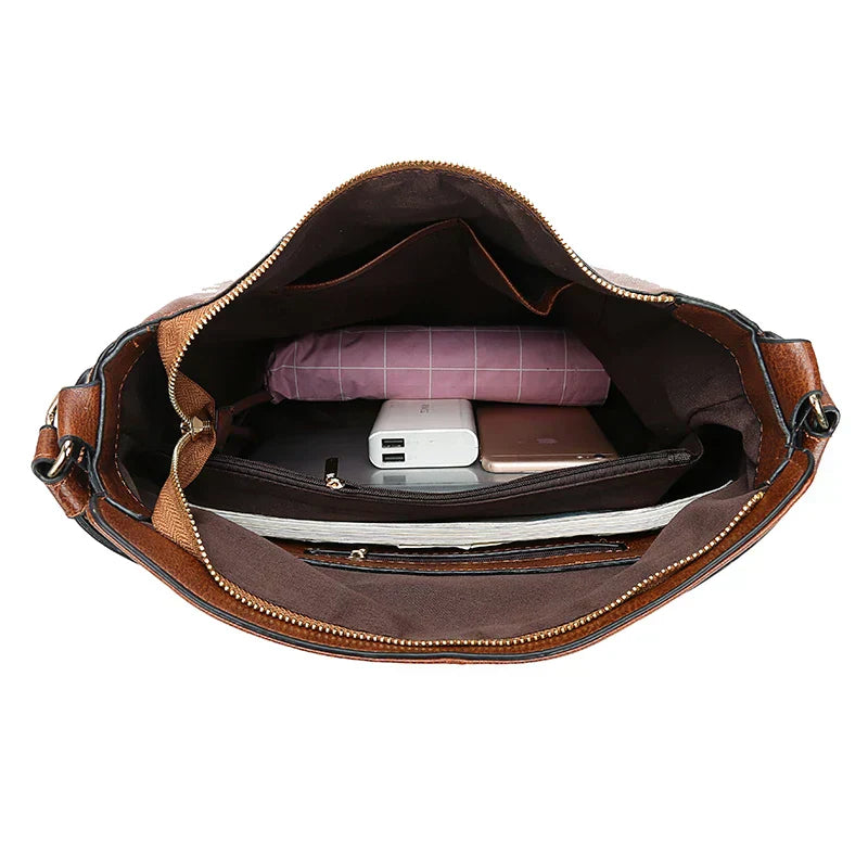 Gudborg | Elegant and Spacious Everyday Bag in Classic with Pockets