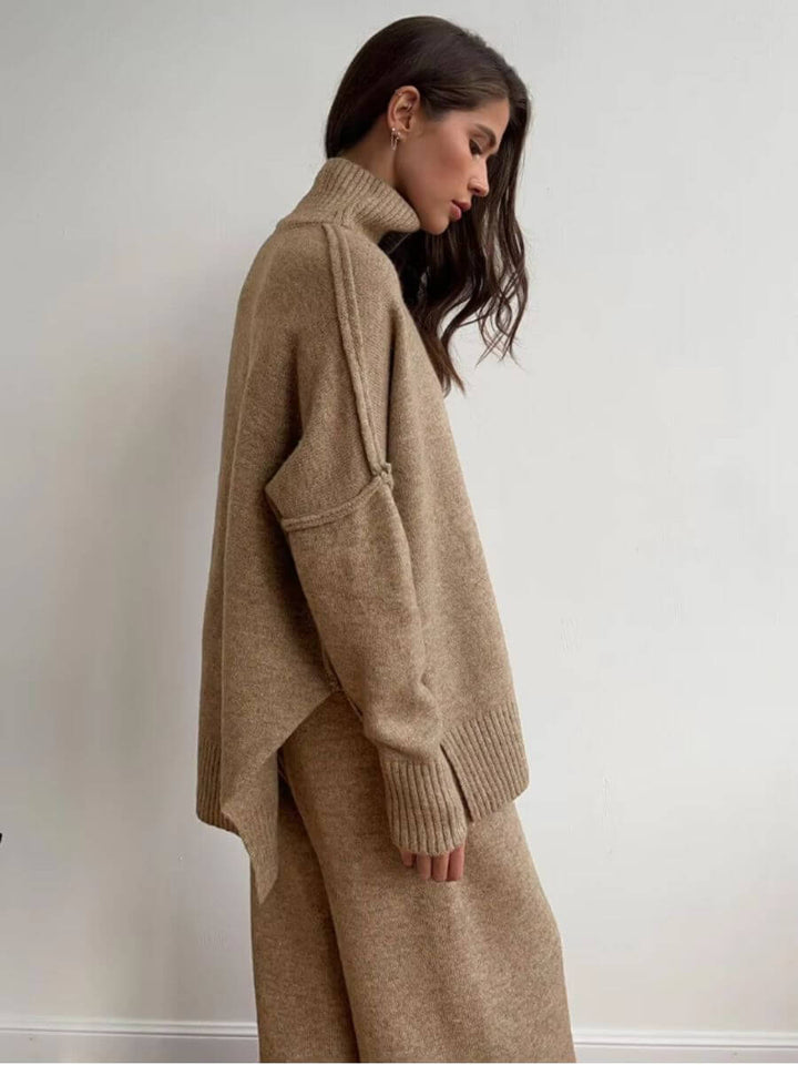 Liora | Women's Relaxed Long Sleeve Turtleneck Set