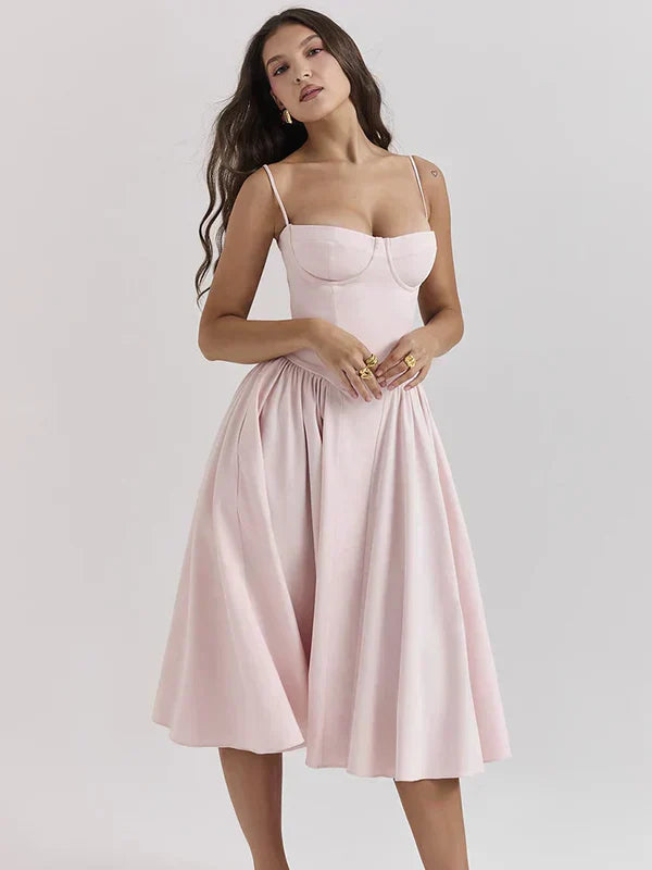 Kiki | Women's Retro Midi Dress