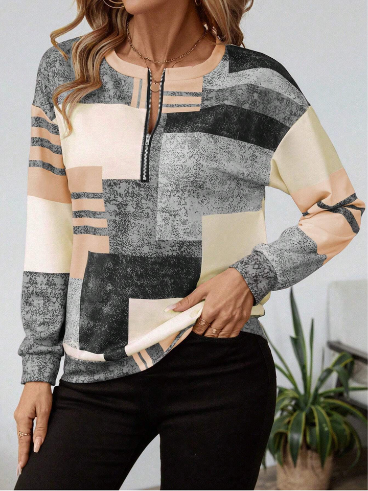 Kaimana™ - Chic Vintage-Inspired Sweatshirt