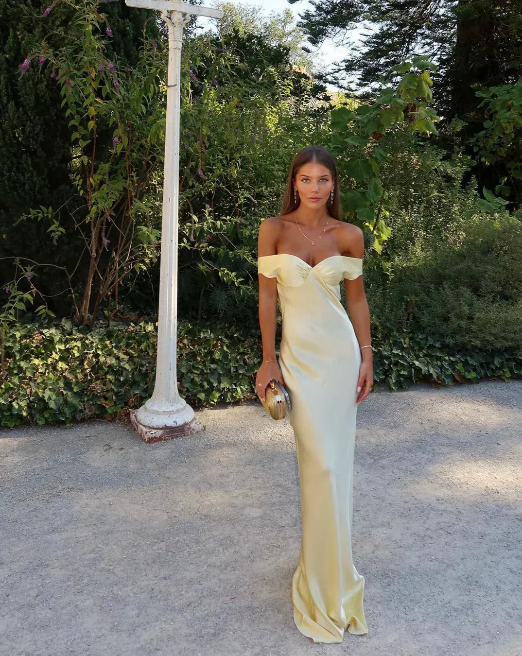 Dove | Women's Off-the-Shoulder Mini Strapless Off-Shoulder Evening Dress