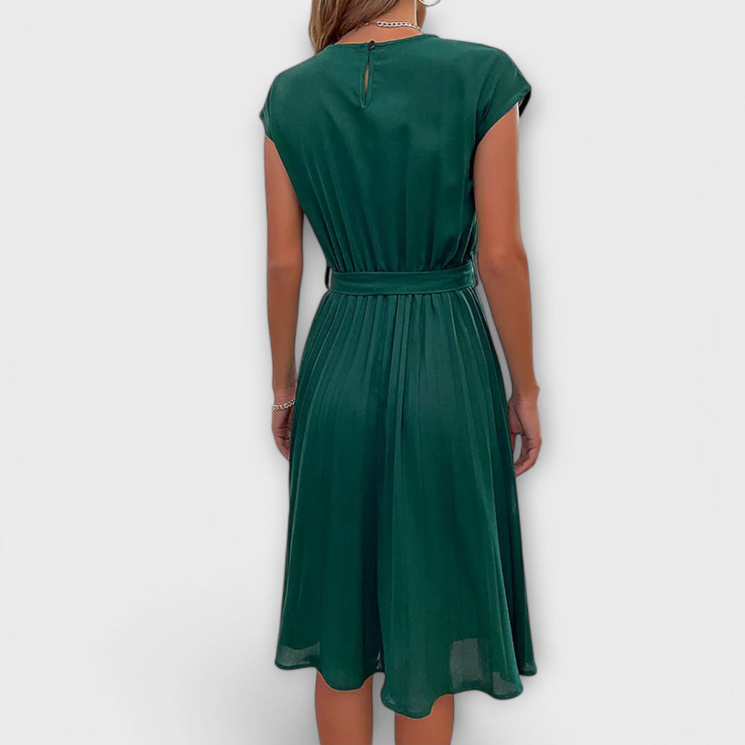 Claire | Casual Pleated Dress