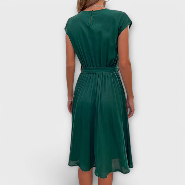 Claire | Casual Pleated Dress