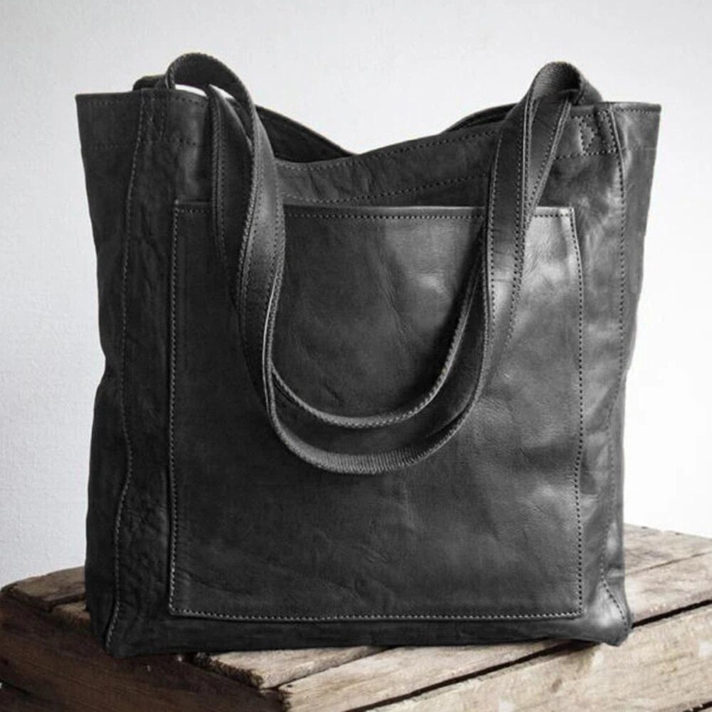 Jorleif | Classic tote bag with character and Pockets