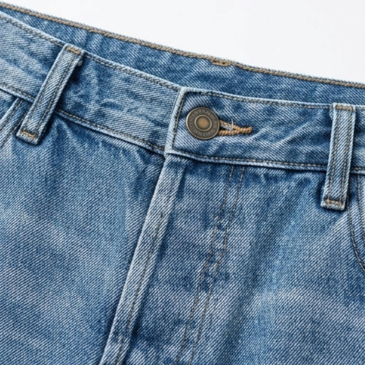 Vivara™ – Vintage-Inspired Cropped Straight Leg Jeans with Fringe