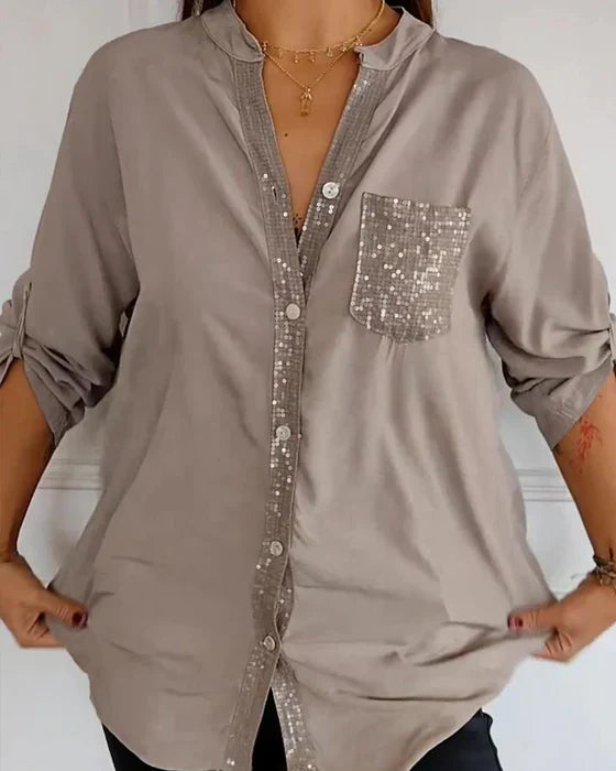 Elaine™ | Chic Glamour Top