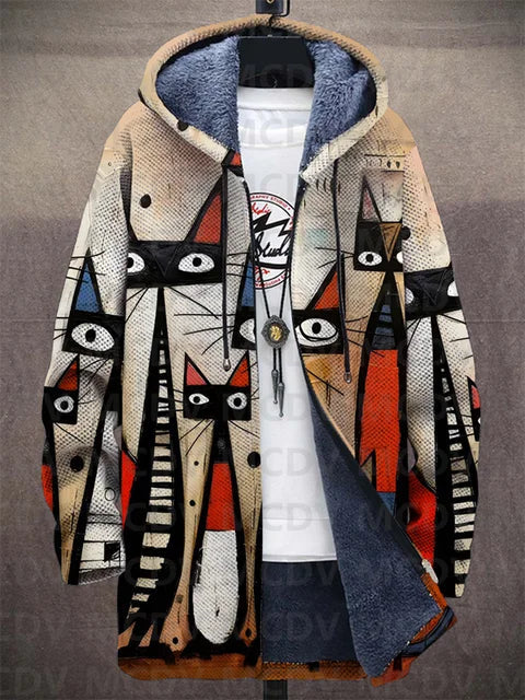 Kiara | Women's Oversized Cardigan with Artistic Inspiration