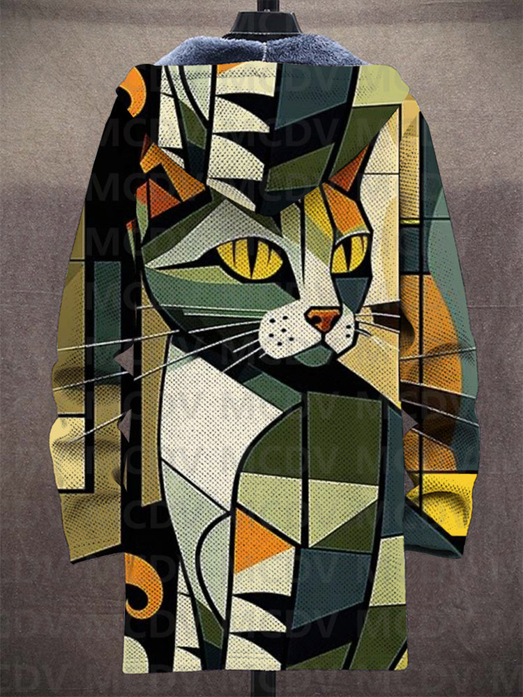 Lowanna | Oversized Cardigan with Artistic Inspiration