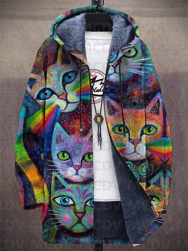 Lowanna | Oversized Cardigan with Artistic Inspiration