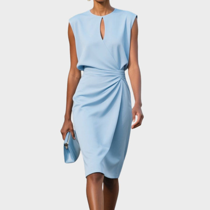 Erna | Women's Midi Floral Elegant Dress