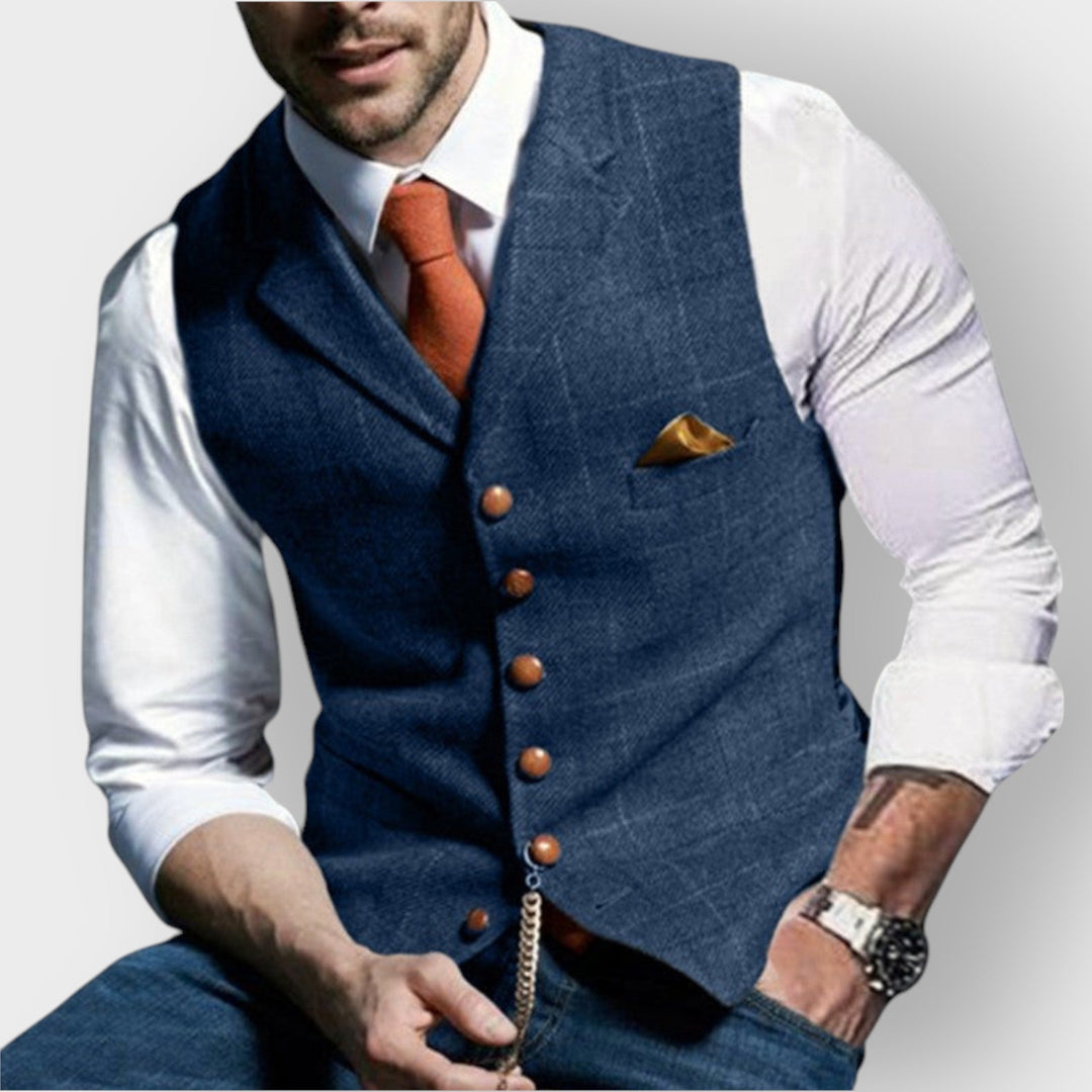 Linus | Elegant and Versatile Vest with Pockets