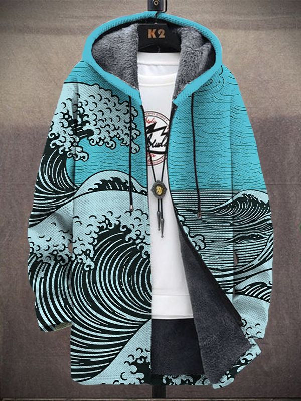 BEVERLY | ELEGANT ART-INFUSED CARDIGAN