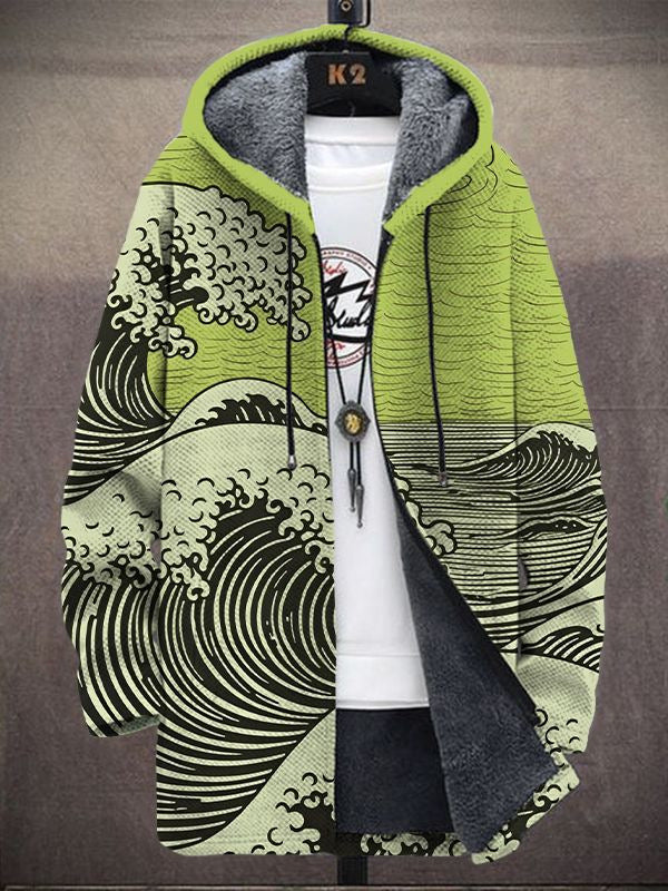 BEVERLY | ELEGANT ART-INFUSED CARDIGAN