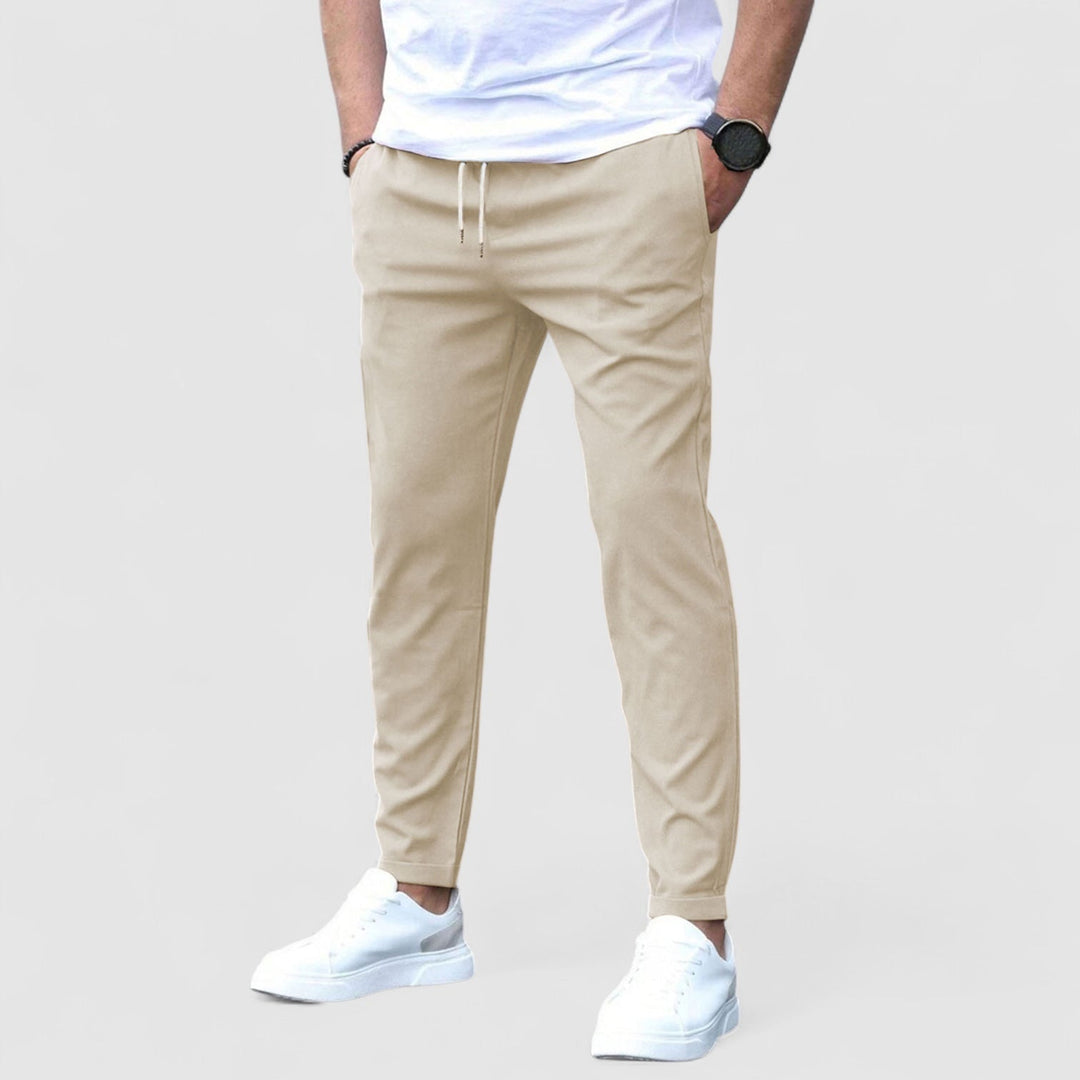 Lucas | Men's Comfortable Adjustable Stretch Pants with Pockets