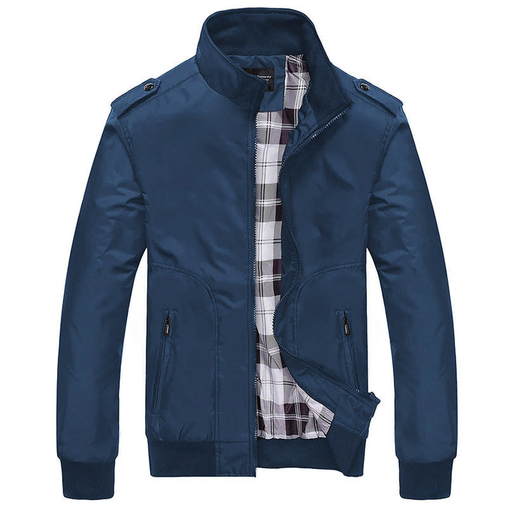 Men's Long Sleeve Jacket with Pockets