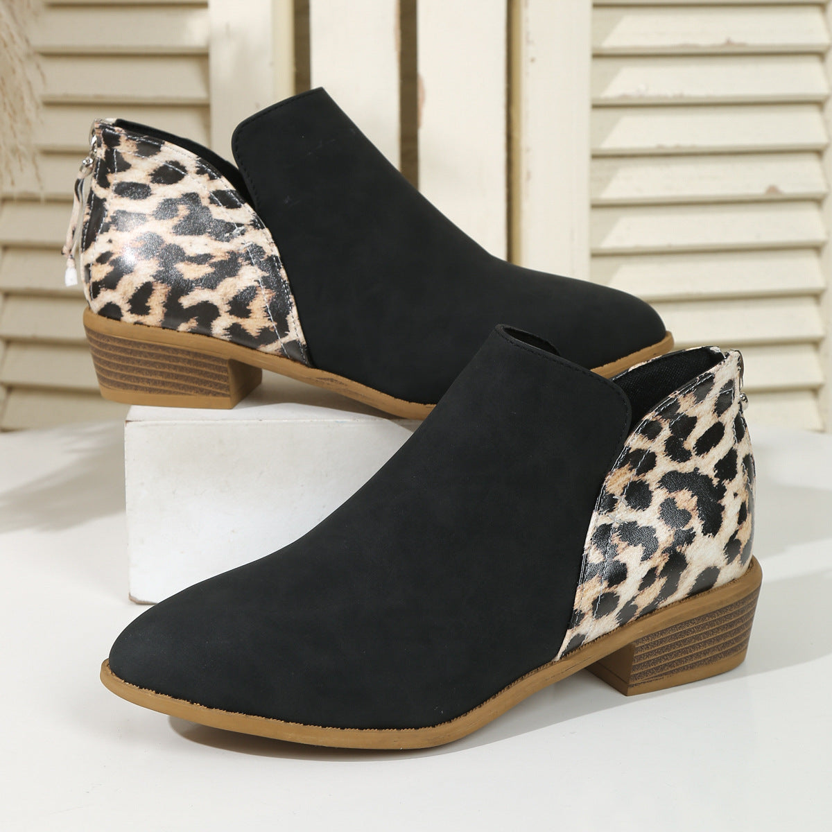 Paola | Animal Print Boots