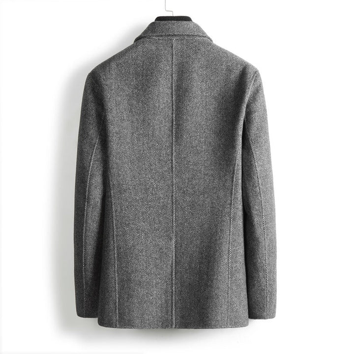 Men's Blazer with Buttons and Pockets