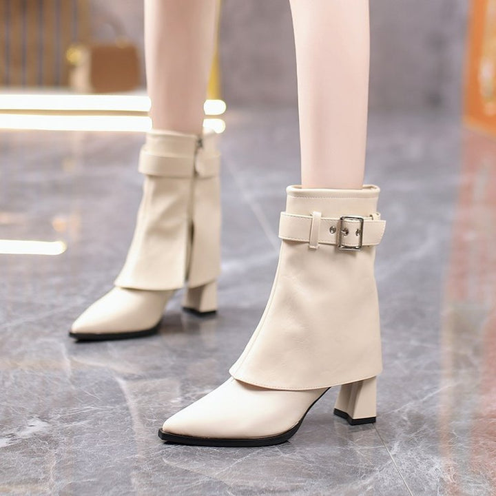 Women's Block Heel Ankle Boots