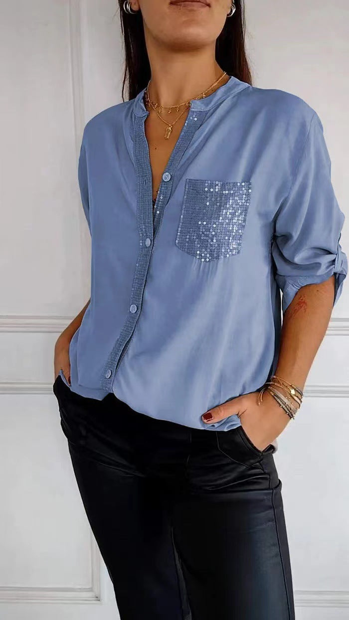 Elaine™ | Chic Glamour Top