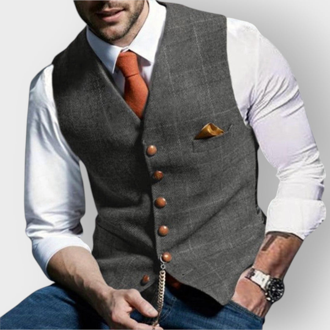 Linus | Elegant and Versatile Vest with Pockets