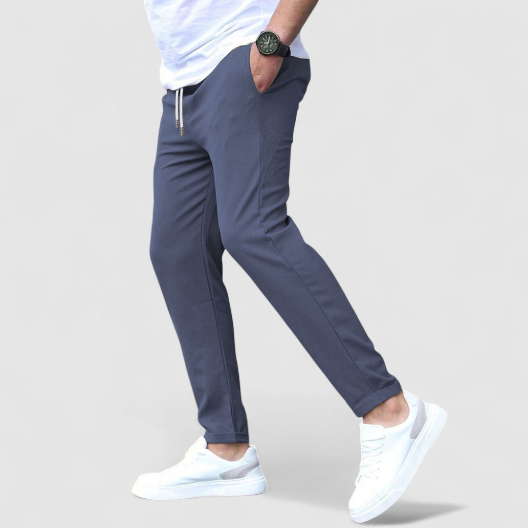 Lucas | Men's Comfortable Adjustable Stretch Pants with Pockets