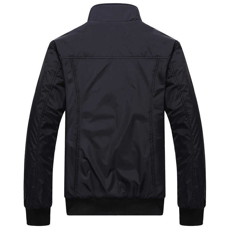 Men's Long Sleeve Jacket with Pockets