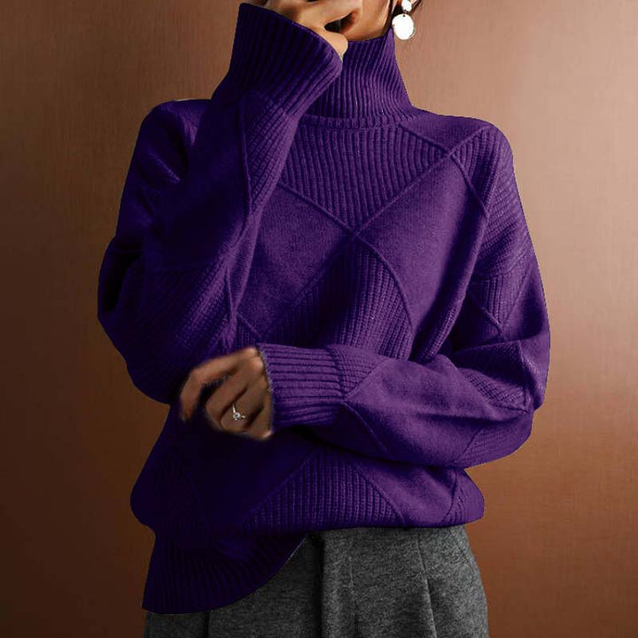 Charlotte – Chic High-Neck Sweater