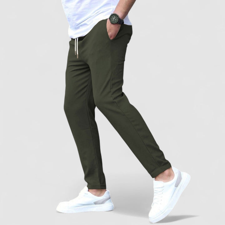 Lucas | Men's Comfortable Adjustable Stretch Pants with Pockets